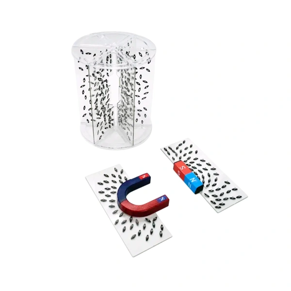 Модель для демонстрации в объеме линий магнитного поля